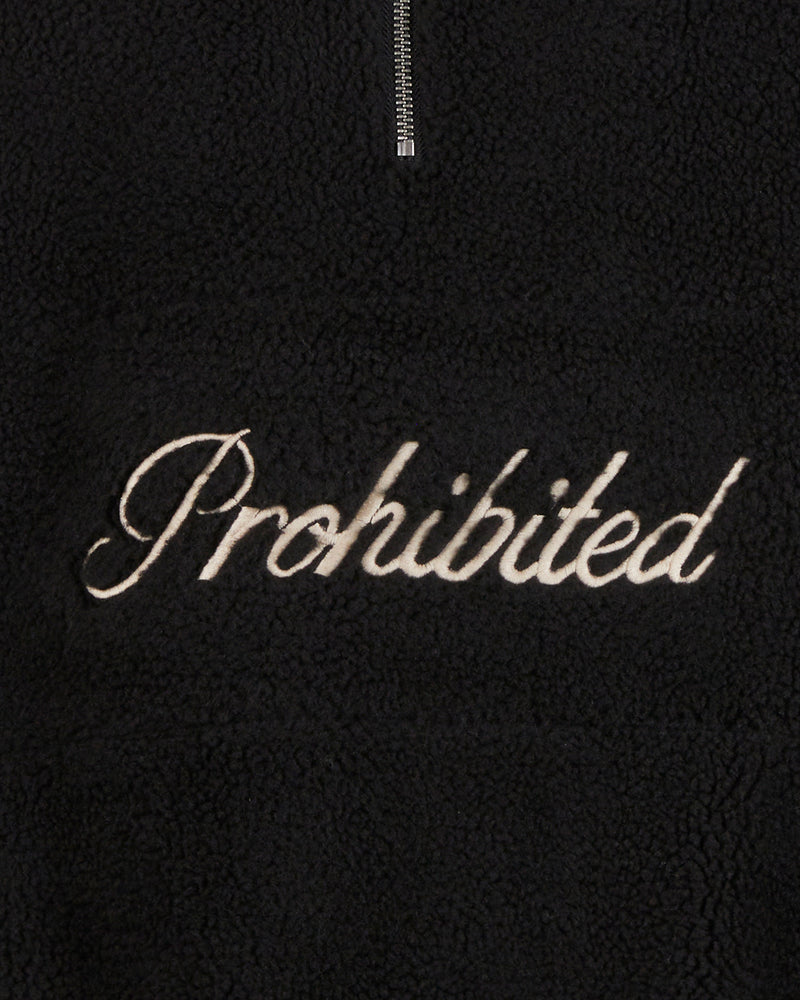 Woodford Fleece Half-Zip Black