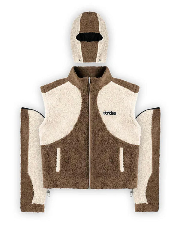 Detachable Fleece Brown