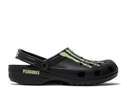 Pleasures x Classic Clog Skeleton - Glow in the Dark