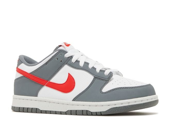 Dunk Low Next Nature GS Smoke Grey Light Crimson Dondead