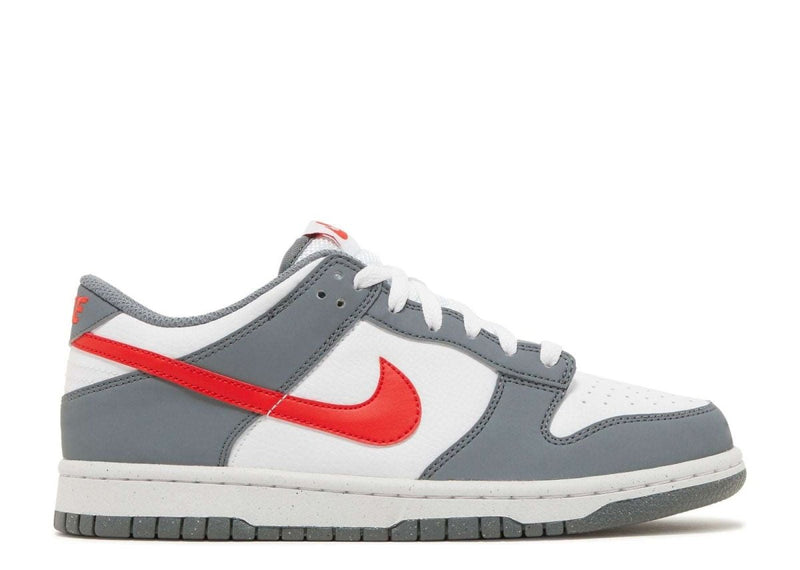 Dunk Low Next Nature GS Smoke Grey Light Crimson Dondead