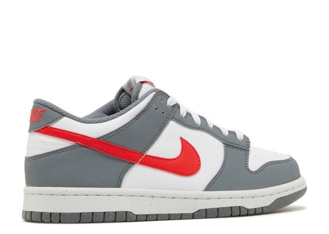 Dunk Low Next Nature GS Smoke Grey Light Crimson Dondead