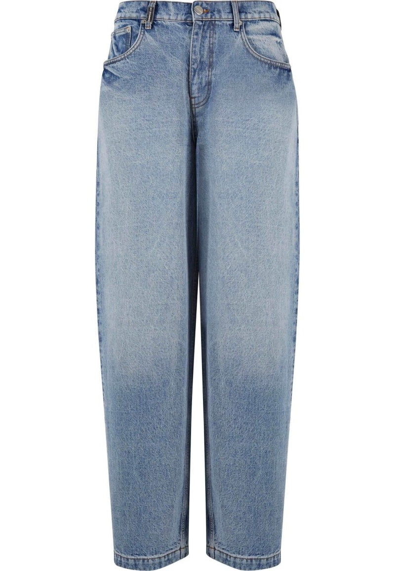 Eren Basic Wide Baggy Jeans Light Blue Dondead