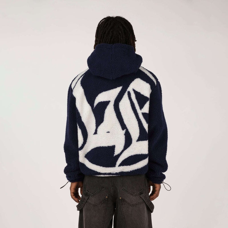 FLEECE JACKET NAVY Dondead