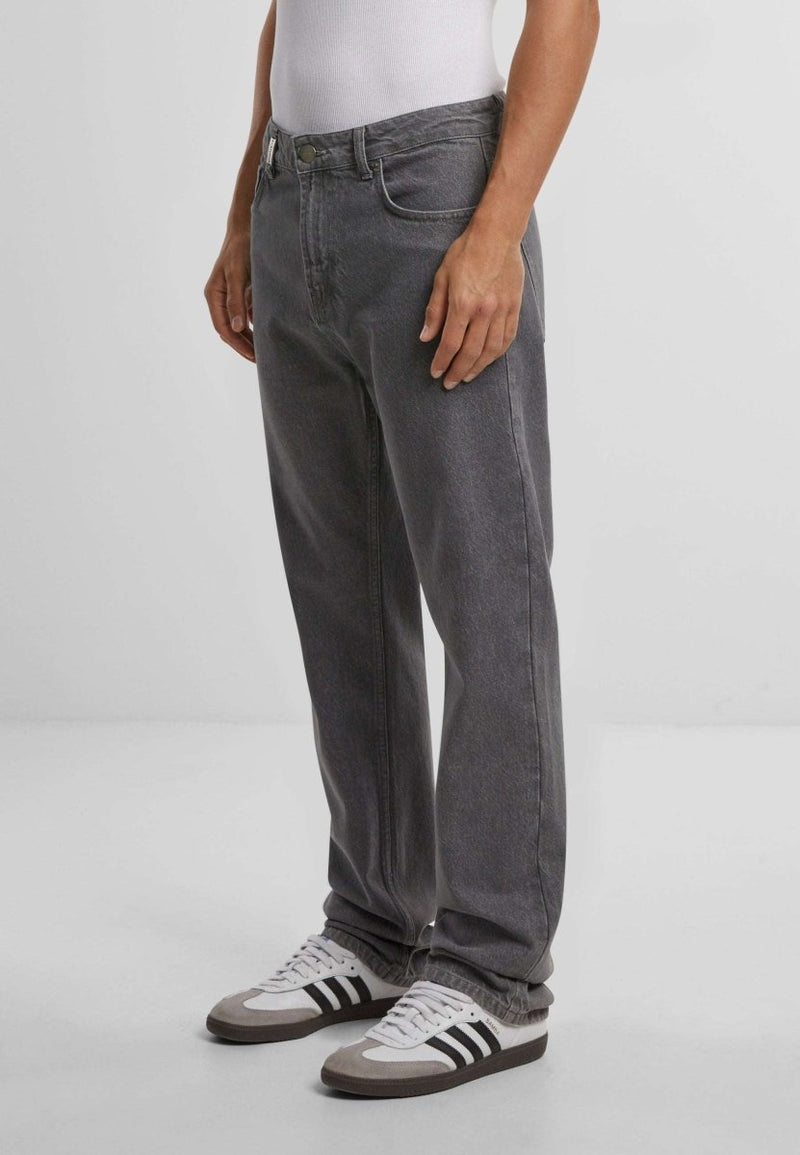 Gabrie Basic Straight Jeans Grey Dondead