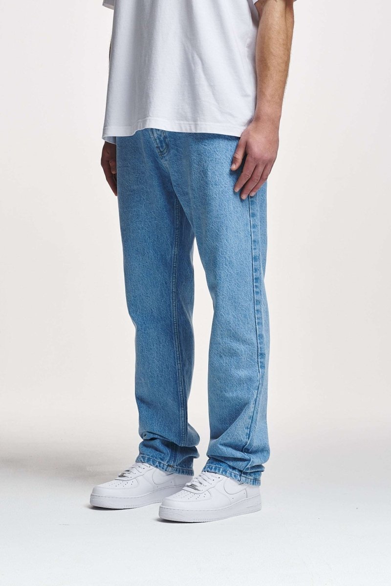 Gabrie Basic Straight Jeans Light Blue Dondead