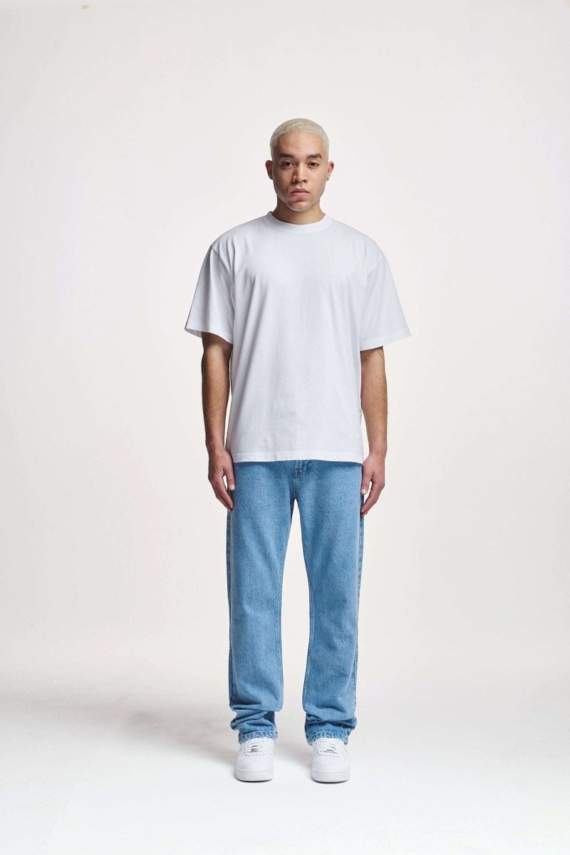 Gabrie Basic Straight Jeans Light Blue Dondead