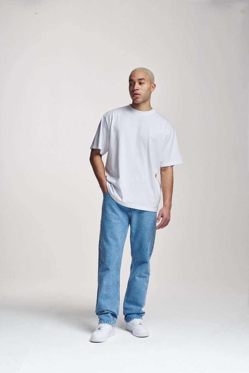 Gabrie Basic Straight Jeans Light Blue Dondead