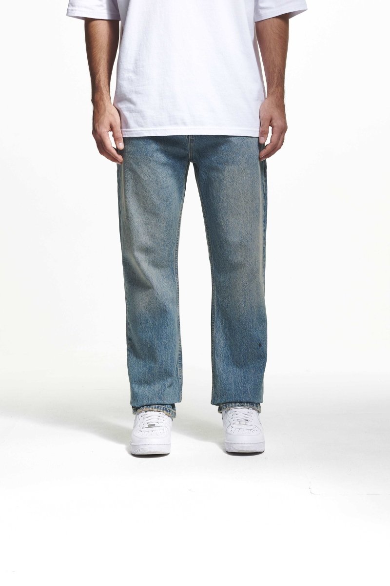 Gabrie Basic Straight Jeans Vintage Blue Dondead