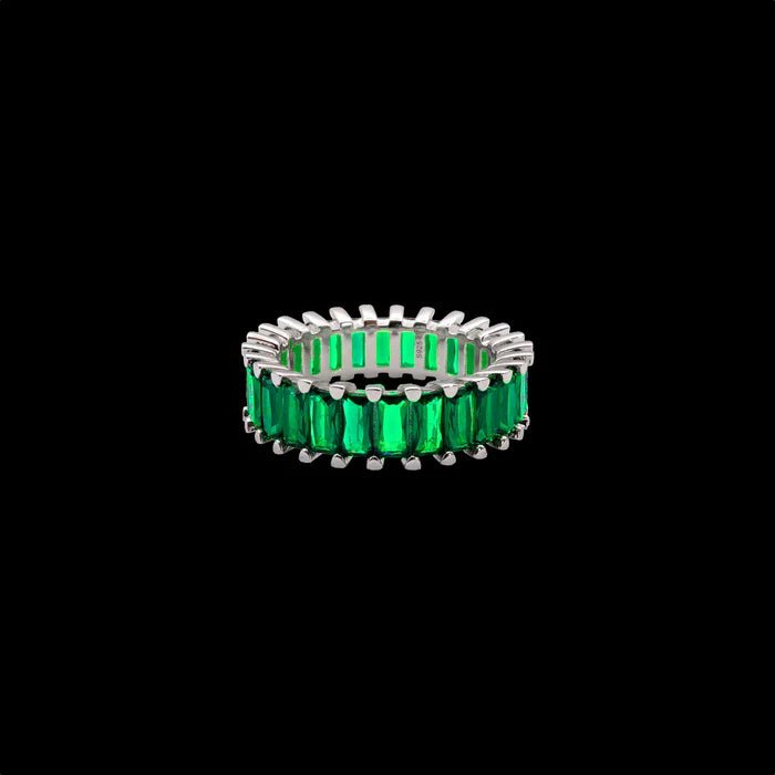 GREENPIECE RING SILBER - Dondead 