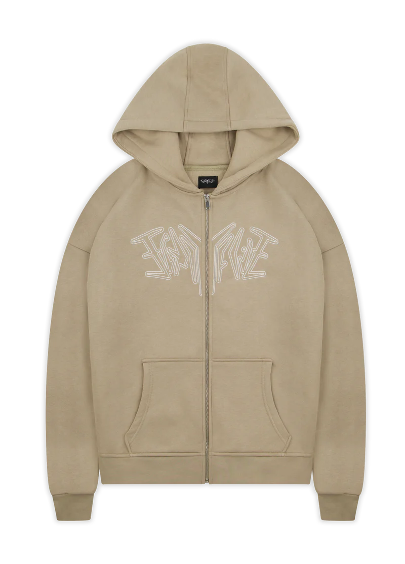 ZIP HOODIE MOCHA