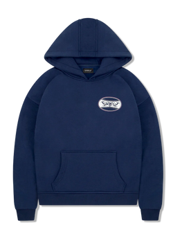 OVAL HOODIE NAVY