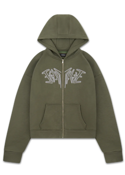 ZIP HOODIE OLIVE