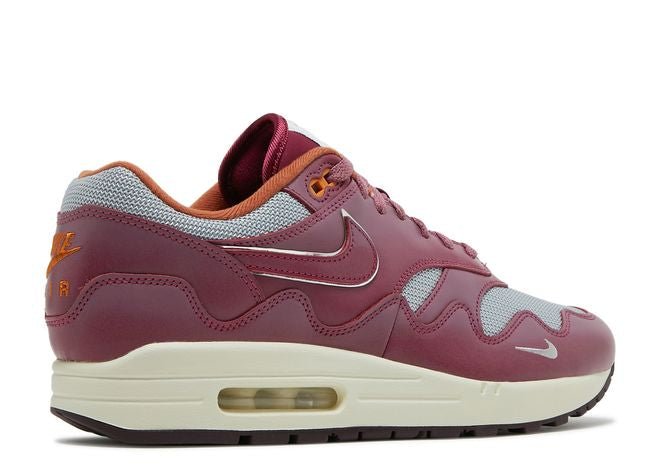 Patta x Air Max 1 Rush Maroon Dondead