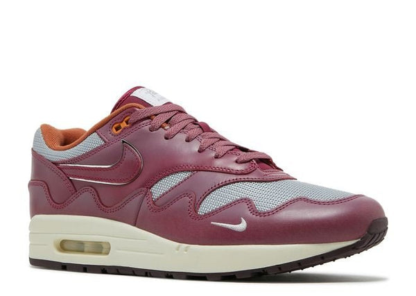 Patta x Air Max 1 Rush Maroon Dondead