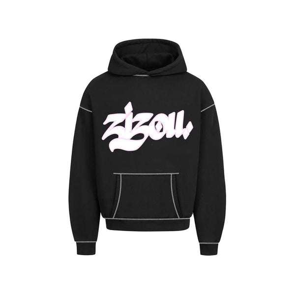 PUFFY TRACKIE HOODIE BLACK Dondead