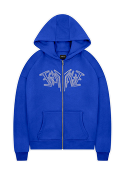 ZIP HOODIE BLUE