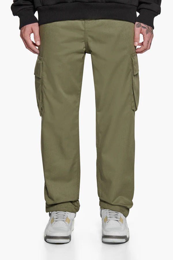 SINGLE CARGO POCKET WORKWEAR PANTS - Dondead 