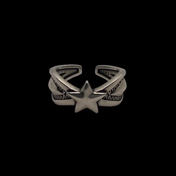 STAR RING SILBER - Dondead 