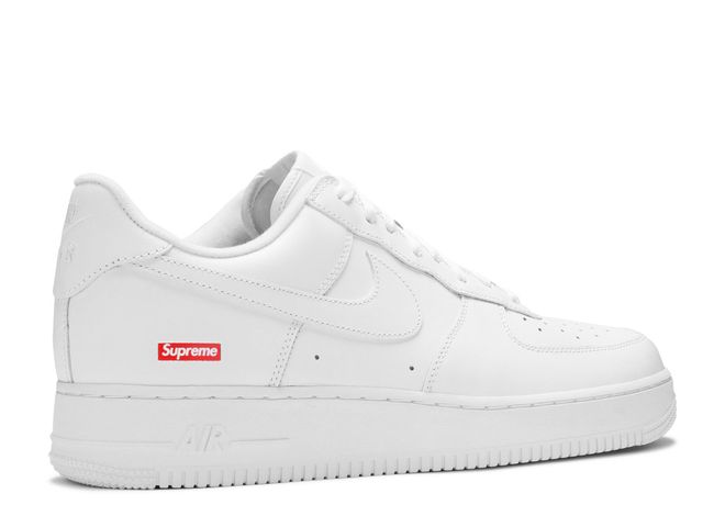 Supreme x Air Force 1 Low Box Logo - White Dondead