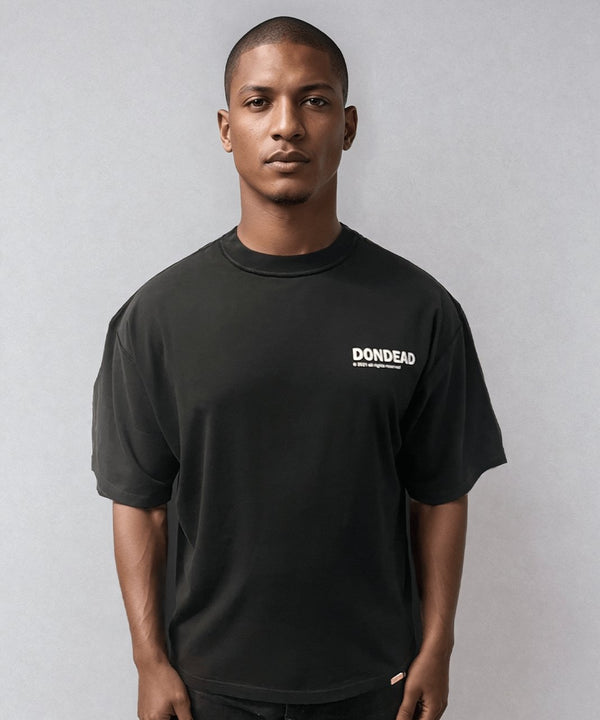 TEE SOLID BLACK Dondead