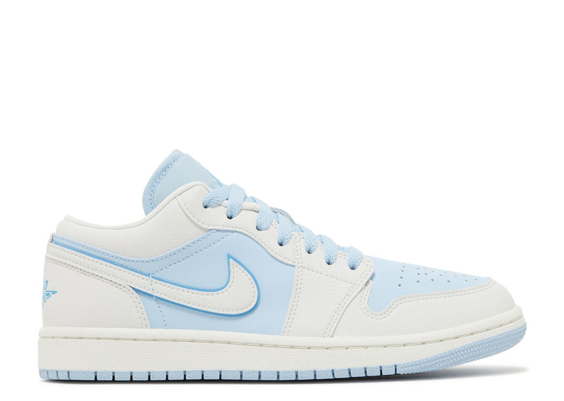 Wmns Air Jordan 1 Low SE Reverse Ice Blue - Dondead 