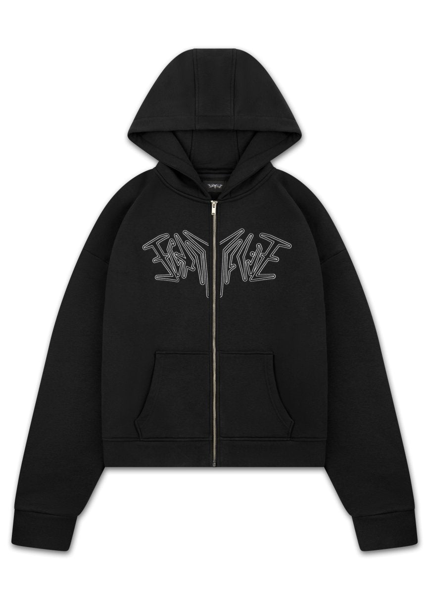 ZIP HOODIE BLACK