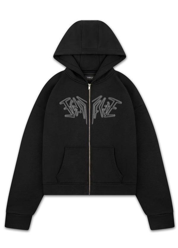 ZIP HOODIE BLACK Dondead