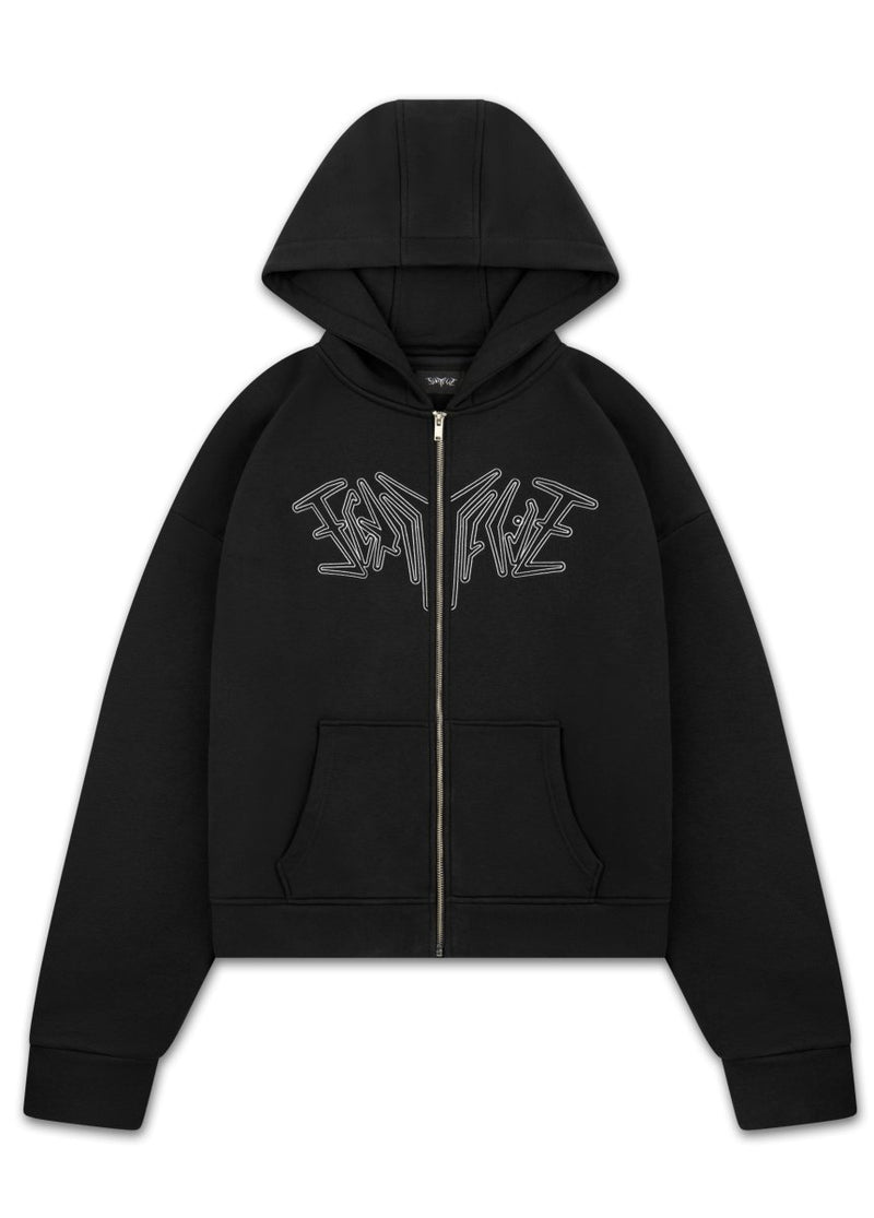 ZIP HOODIE BLACK Dondead