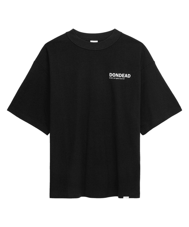 DONDEAD TEE SOLID BLACK Dondead